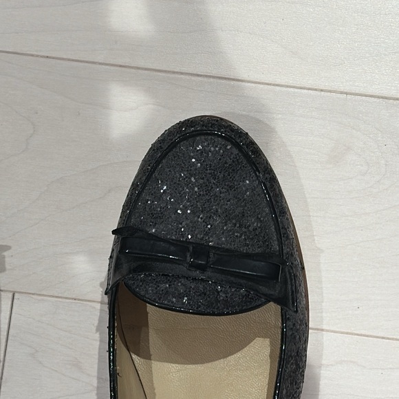 Kate Spade Cora loafer - black glitter - size 8 - Picture 3 of 11